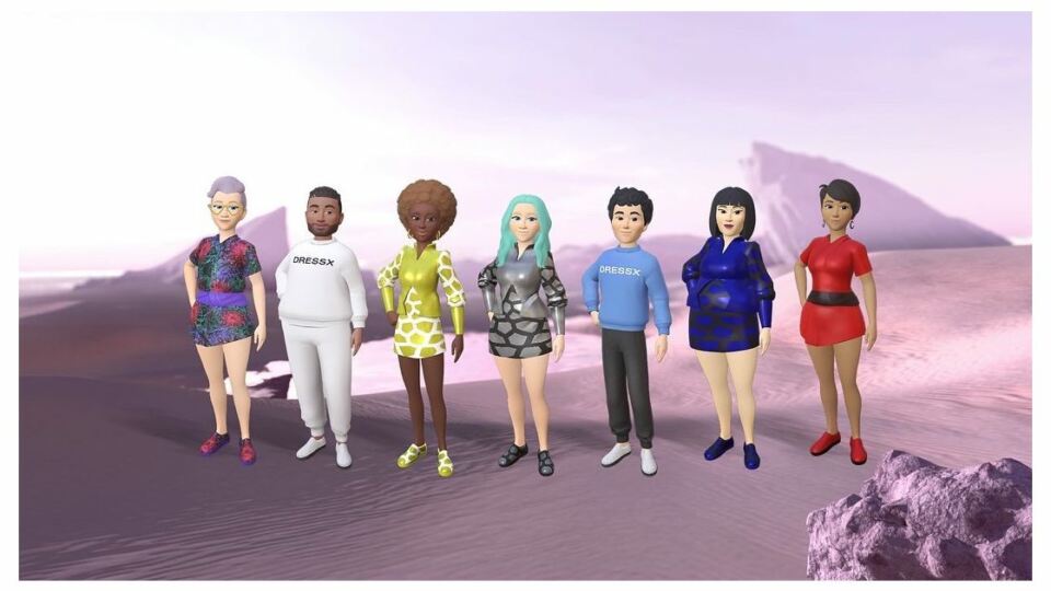 DressX has launched a series of virtual outfits on Meta's new Avatars Store.