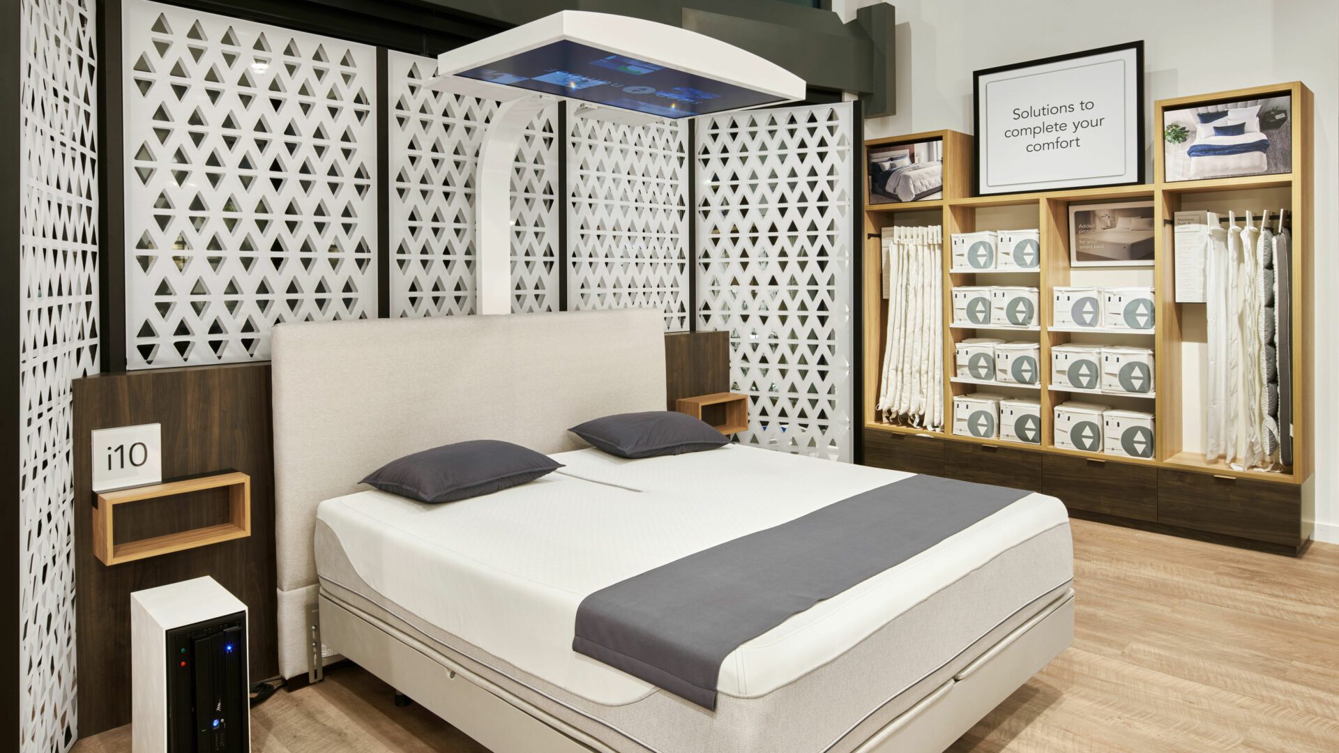 Sleep Number Store Redesign_Interactive Bed Experience