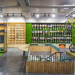 Vegas Sports Store Plays With Activity-Inspired Interior Design