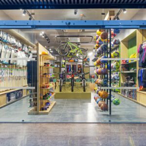 Vegas Sports Store Plays With Activity-Inspired Interior Design