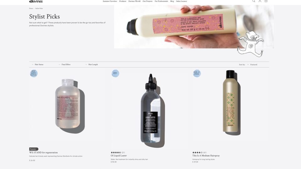 Davines Boosts Conversion With Personalization-Powered Social Proof