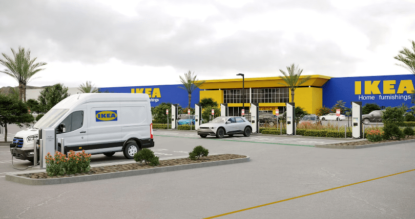 IKEA U.S. Installs EV Chargers at 25+ Stores, Plans Wider Rollout by 2023