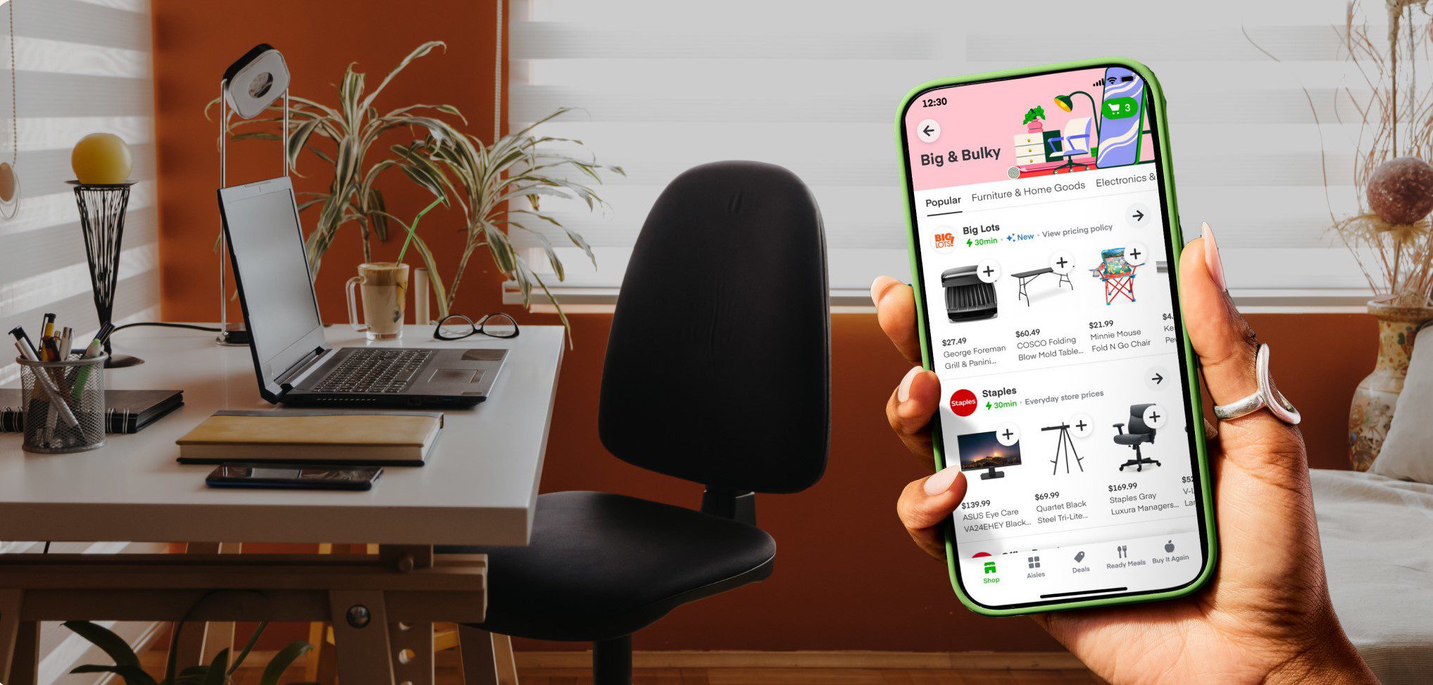 New ‘Big & Bulky’ Instacart Service Offers Same-Day Fulfillment on Larger Items