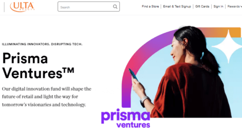 Ulta Beauty's new Prisma Ventures fund will invest in retail-focused tech startups