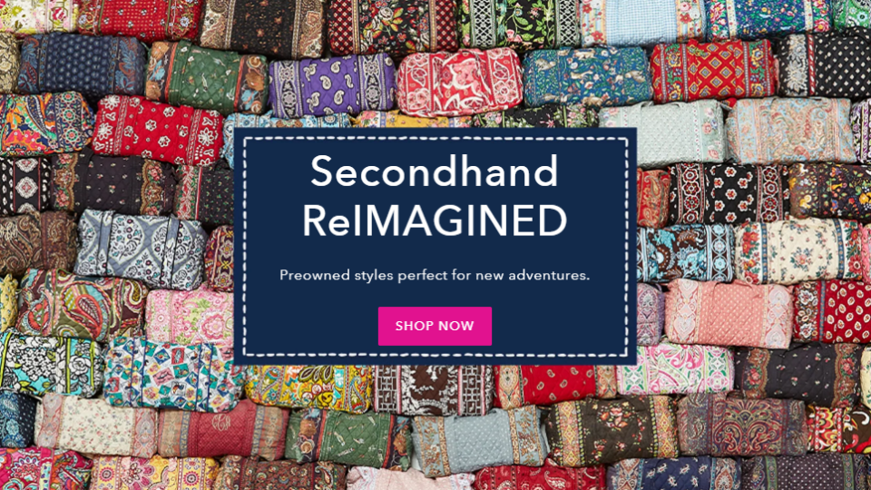 Vera Bradley has launched a new resale site with the help of ThredUP.