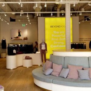 Women-led Beyond Yoga Simplifies the Store Journey with Comfort for Brick-and-Mortar Debut