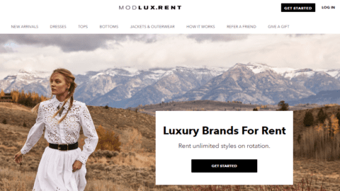 Publisher Modern Luxury Media has launched a new fashion rental service ModLux.Rent.