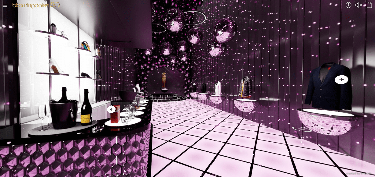 Bloomingdale's has launched a second virtual store for the holidays.