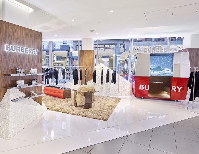 Nordstrom Partners with Burberry for Latest New Concepts Installation