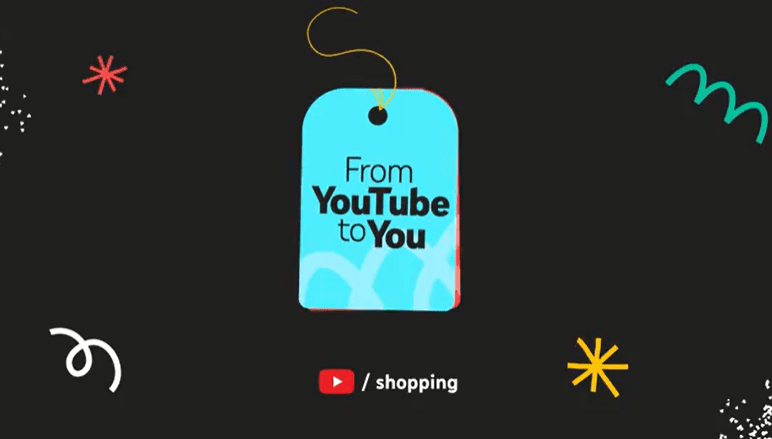 YouTube gets in the holiday spirit with nine-day shopping event.