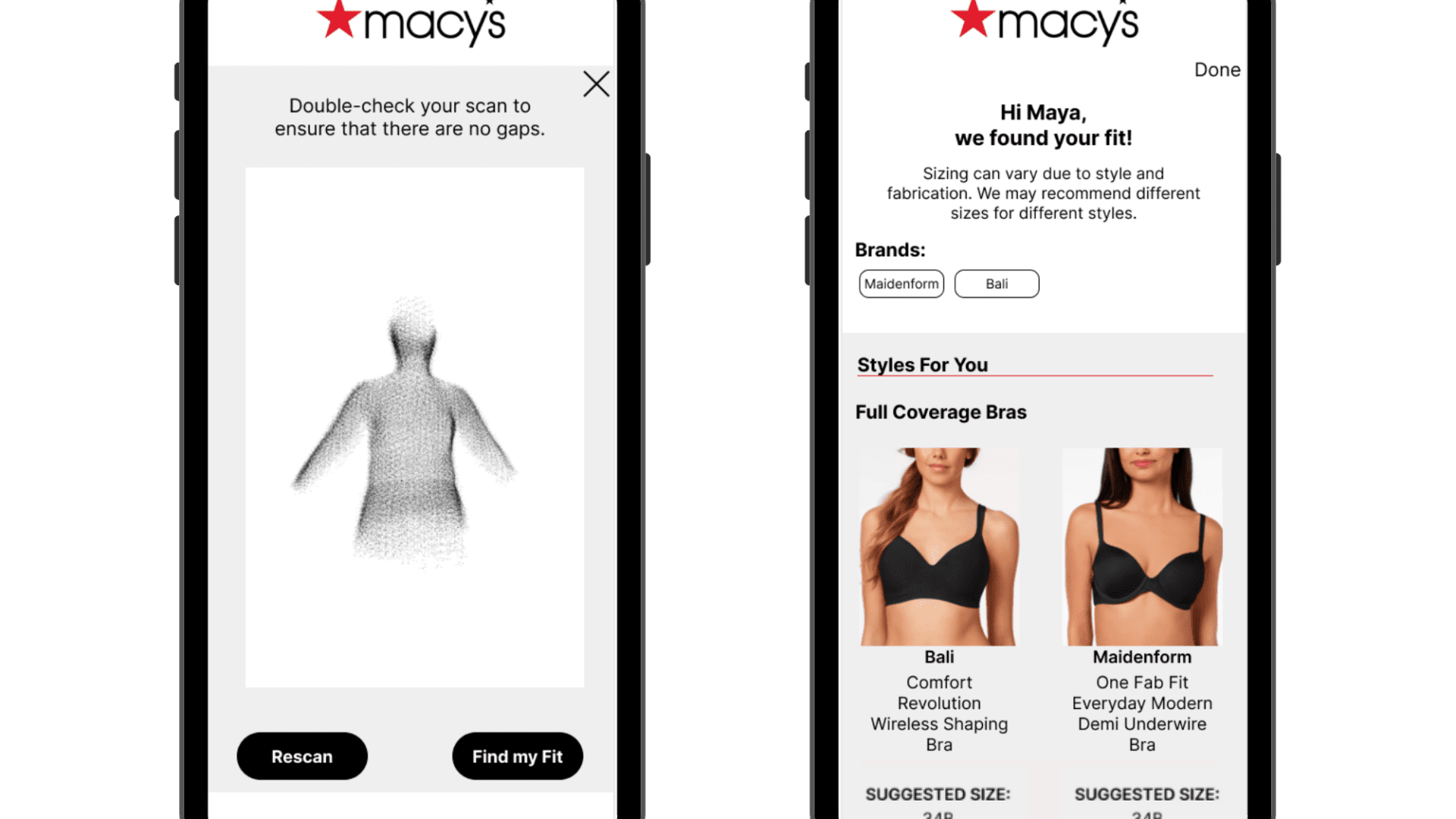 Macy’s Launches Personalized Bra Fitting Technology in 10 Locations Retail TouchPoints