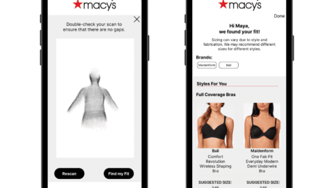 Macy’s Launches Personalized Bra Fitting Technology in 10 Locations