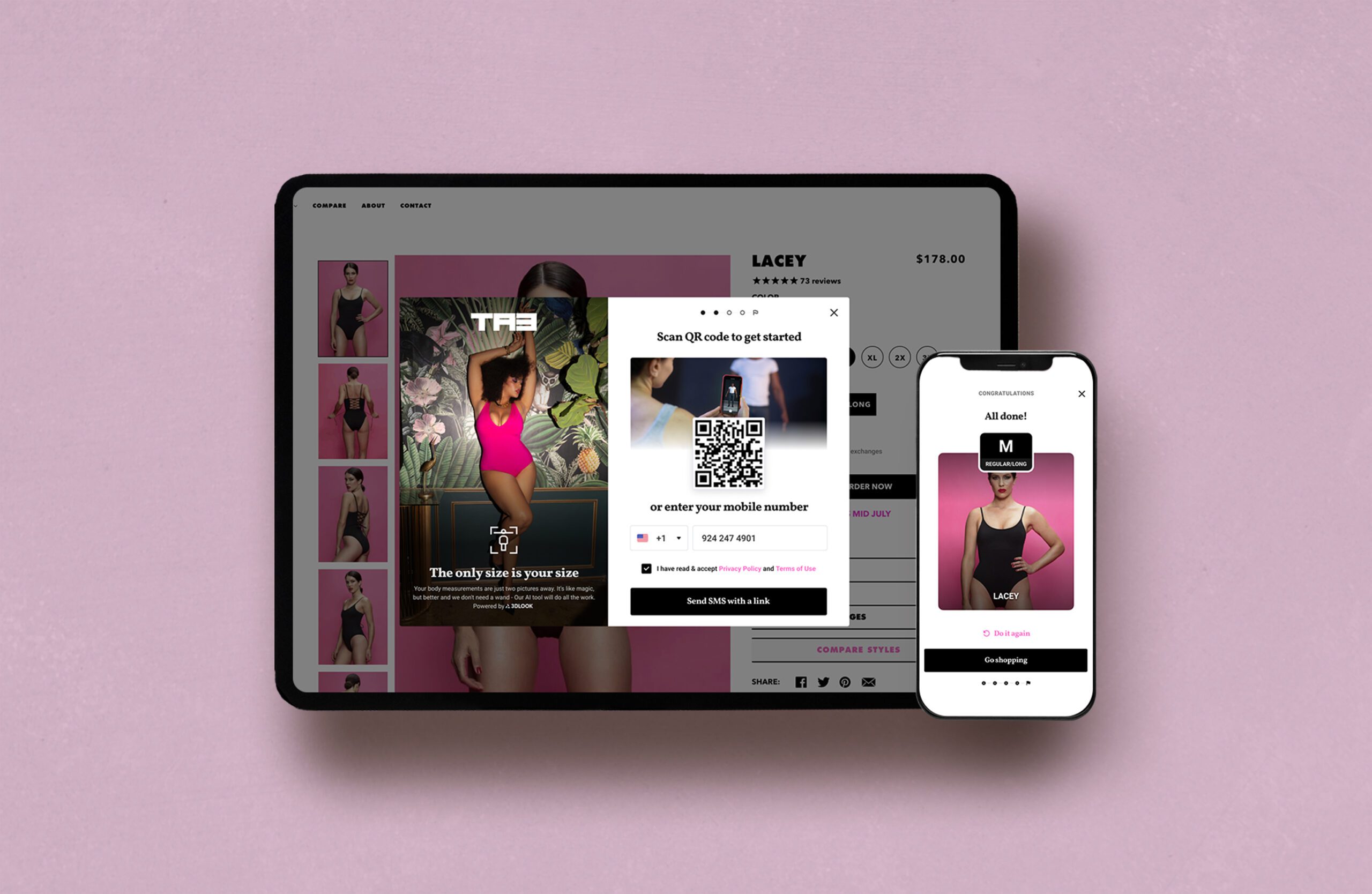 TA3 Swim Lowers Return Rates 47% with Virtual Fitting Room Tech