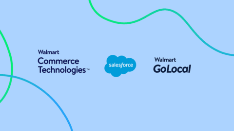 Walmart has teamed up with Salesforce to make its tech offerings available to more retailers.