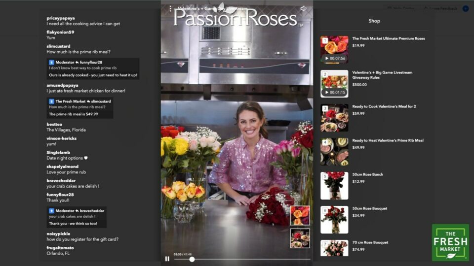 The Fresh Market is opening up its livestreaming for retail media opportunities.