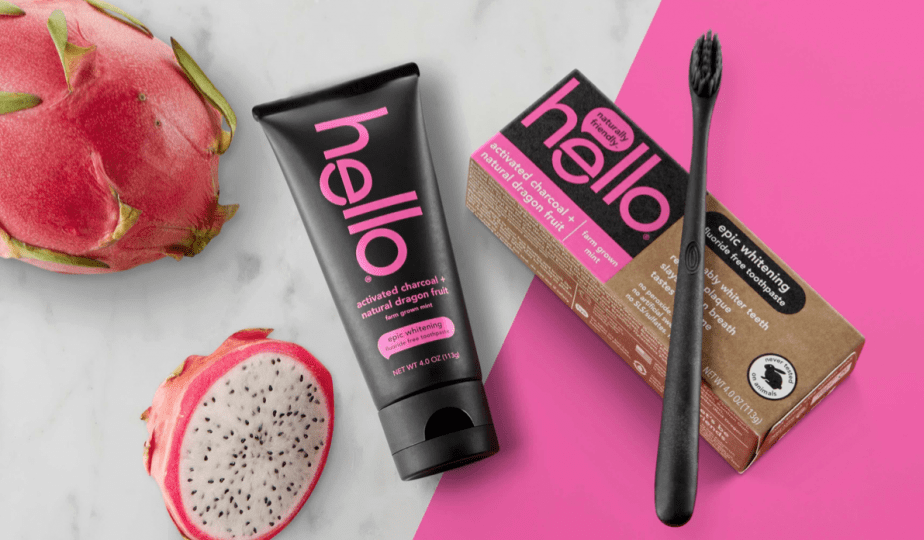 Hello oral care brand charcoal toothpaste