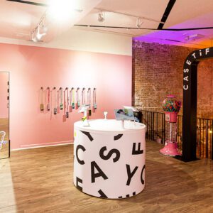 Casetify NYC pop-up Style Lab