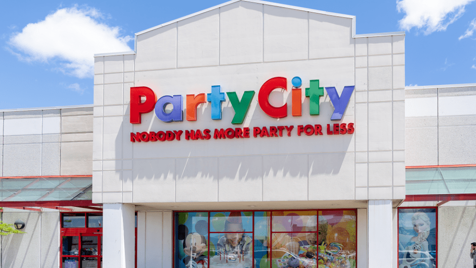 Party City storefront