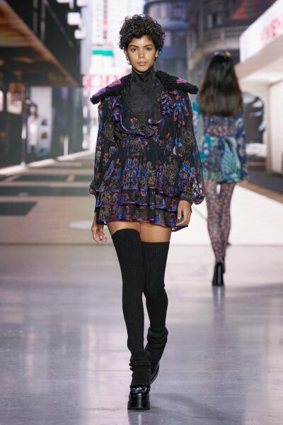 Vivienne Tam NYFW runway show 2023.