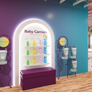 Rendering of LA Babylist Showroom