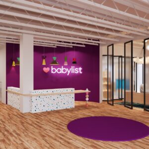 Rendering of LA Babylist Showroom