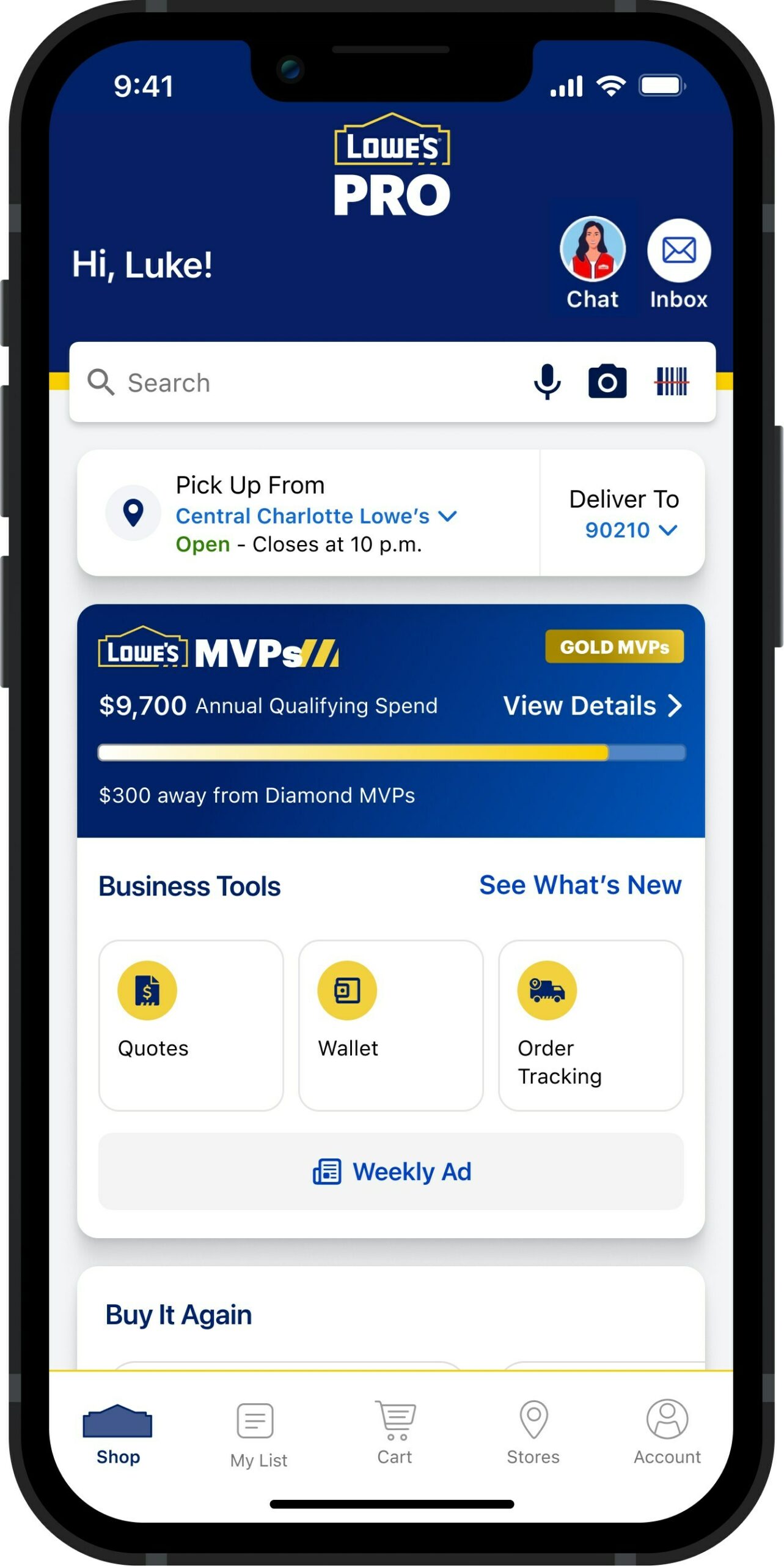 Kronos Lowes App - 1xqmrnh