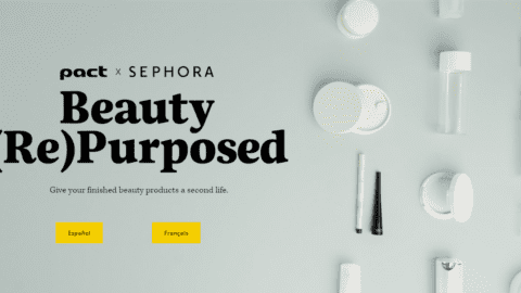 Sephora launches Beauty (Re)Purposed recycling program.