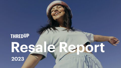 Resale continues to grow globally according to the annual ThredUp Resale Report.