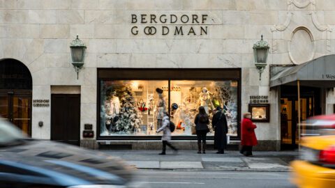 Bergdorf Goodman's Holiday Campaign Is Inspired by Wes Anderson