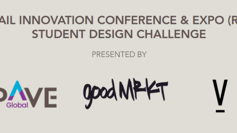 Image of PAVE Global, goodMRKT and Vertical Ledge logos to promote their partnership on the Student Design Challenge at the Retail Innovation Conference & Expo, taking place June 13-15, 2023, in Chicago.