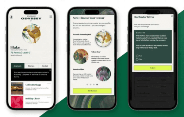 Starbucks Odyssey app (Source: Polygon)