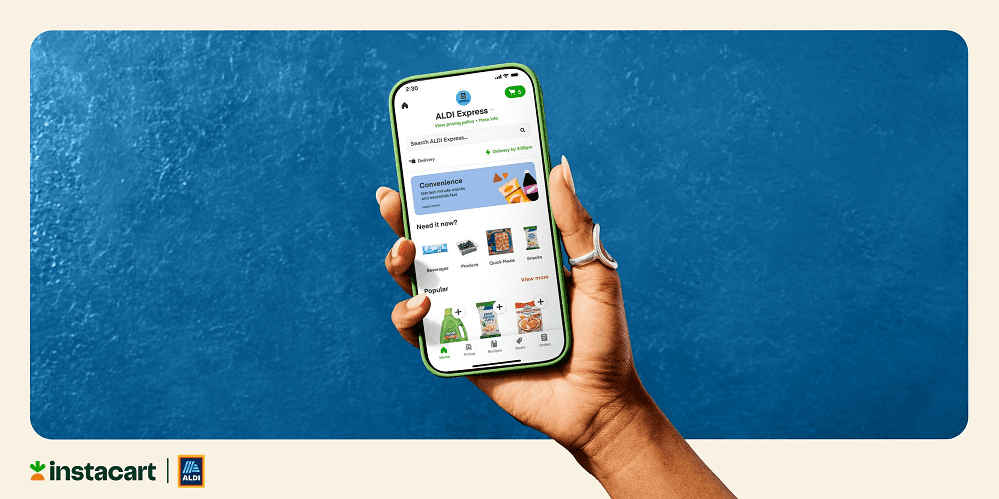 Aldi Express phone image