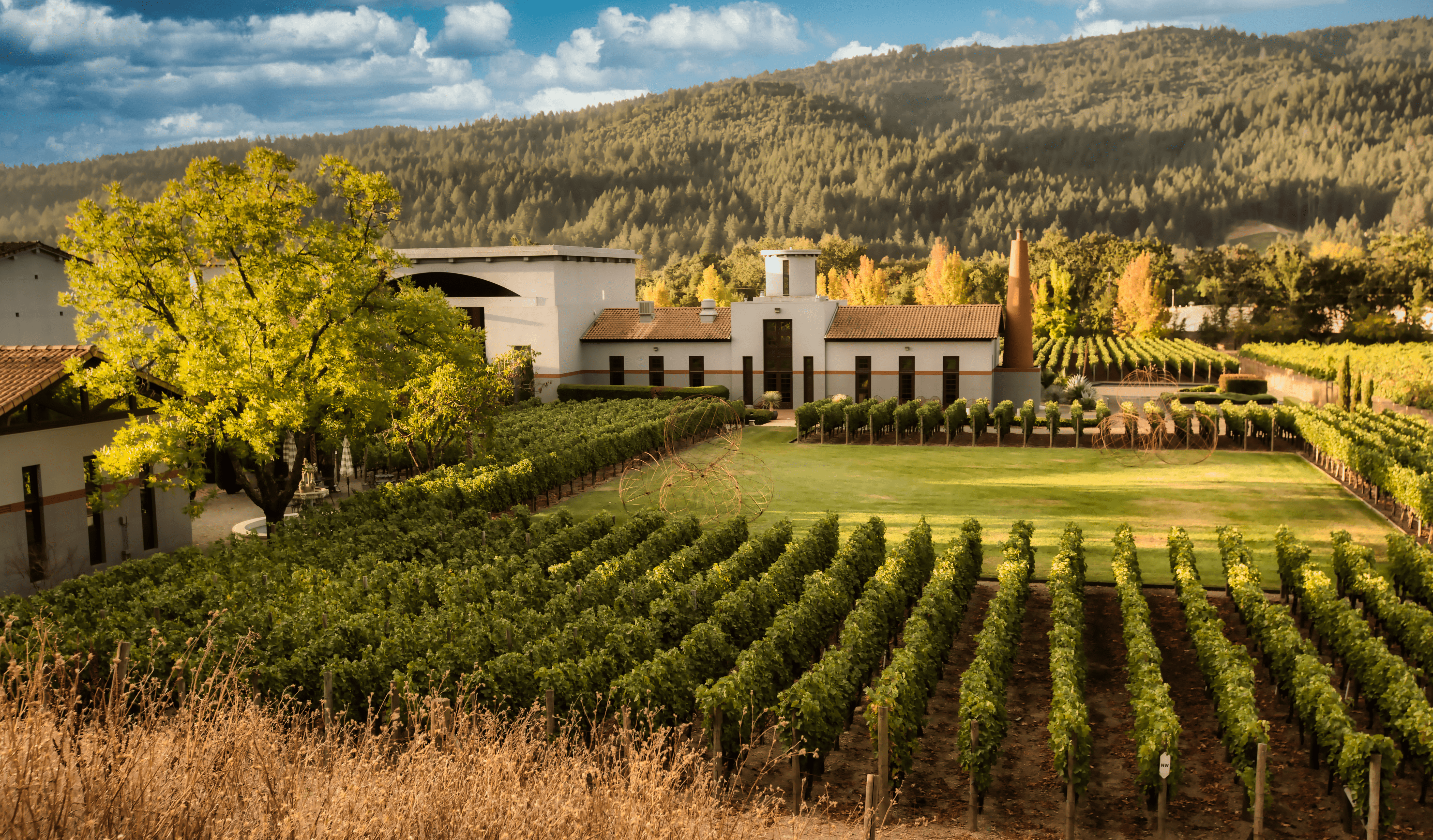 Clos Pegase Winery in Napa Valley, Calif.