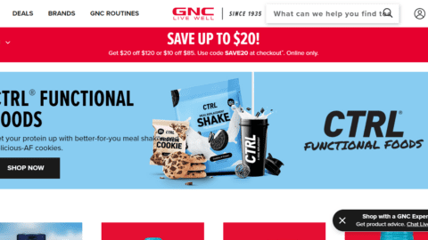 GNC's newest product offering is targeting gamers.