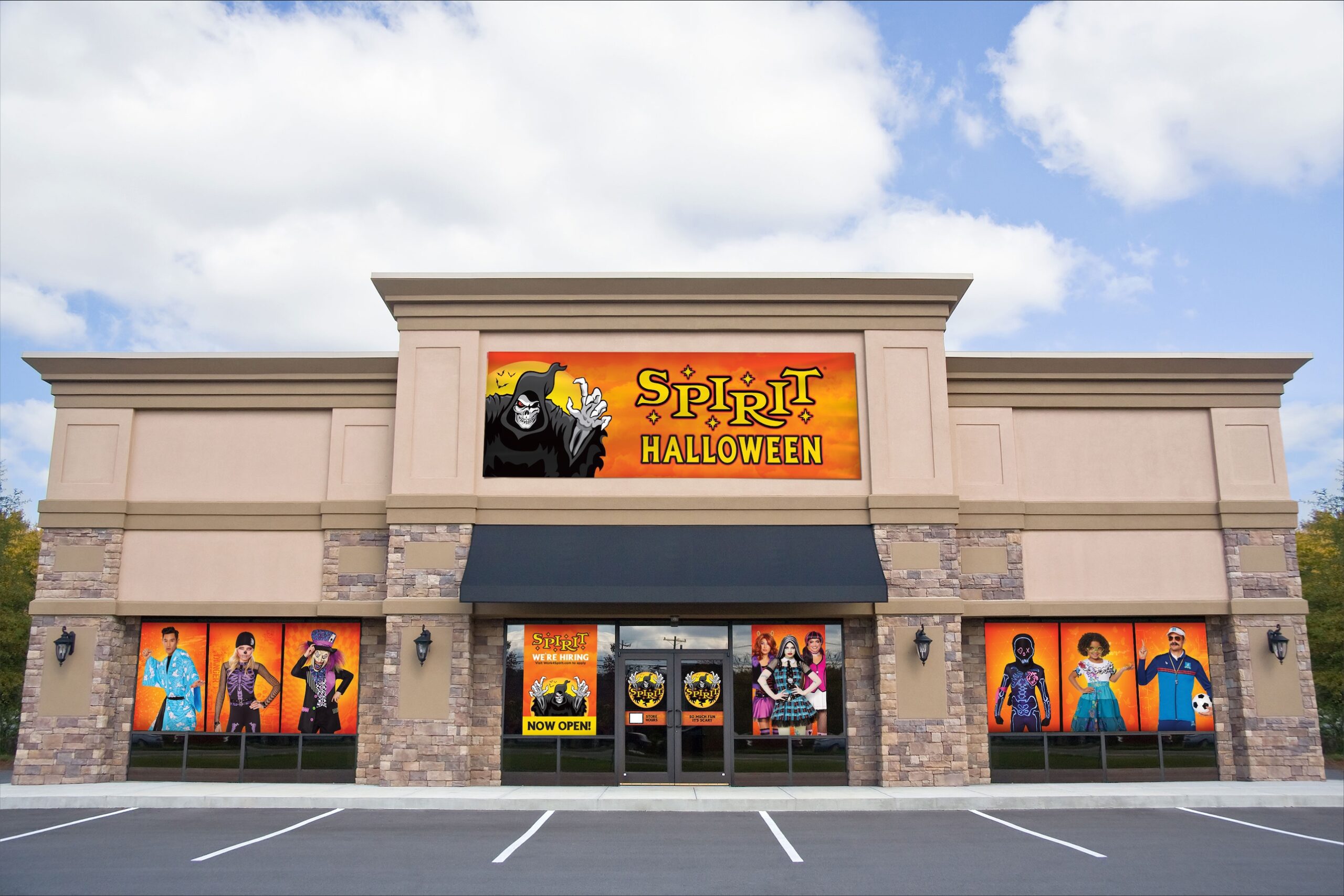 Spirit Halloween is planning to hire 40,000 workers this season.