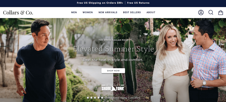 Collars & Co. home page