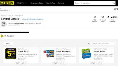 Dollar General adds a cash-back rewards program.