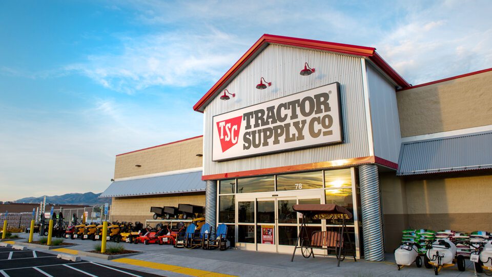 Tractor Supply is aiming to have 3,000 stores in the U.S. this decade.