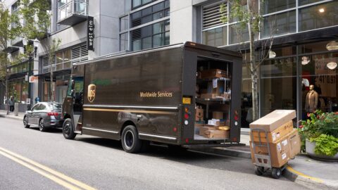 UPS truck