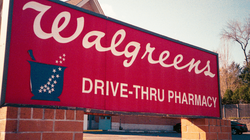 Walgreens signage