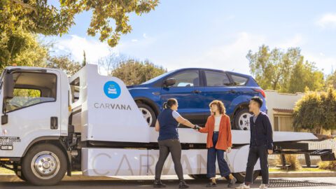 Carvana launches same-day delivery beginning in Arizona.