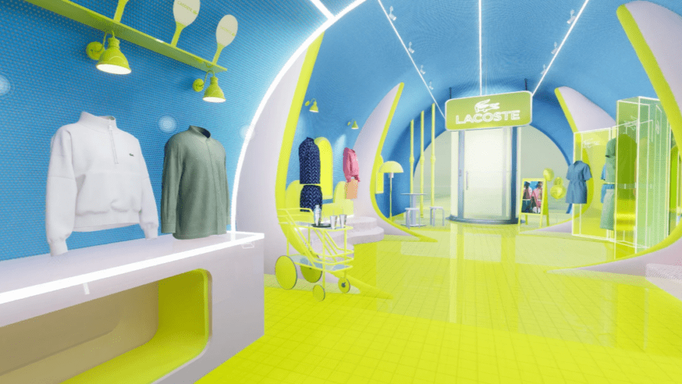 Lacoste's new virtual store with Emperia.