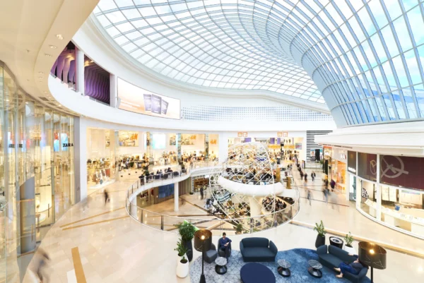 Inside Vicinity Centre's largest mall, Chadstone, just outside of Melbourne, Australia.