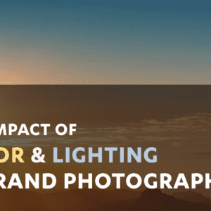 Impact of color and lighting in brand imagery.