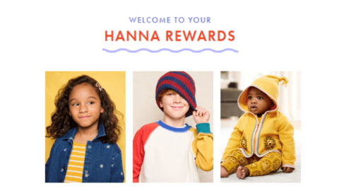 Hanna Andersson has launched a loyalty program.