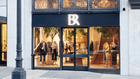 Banana Republic's new flagship in San Franscisco.