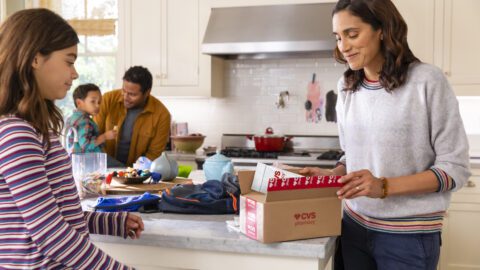 CVS CarePass members enjoy free same- or next-day delivery.