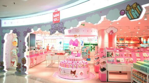 Miniso has launched its first IP-themed flagship in Indonesia, starring Hello Kitty and other beloved Sanrio characters.