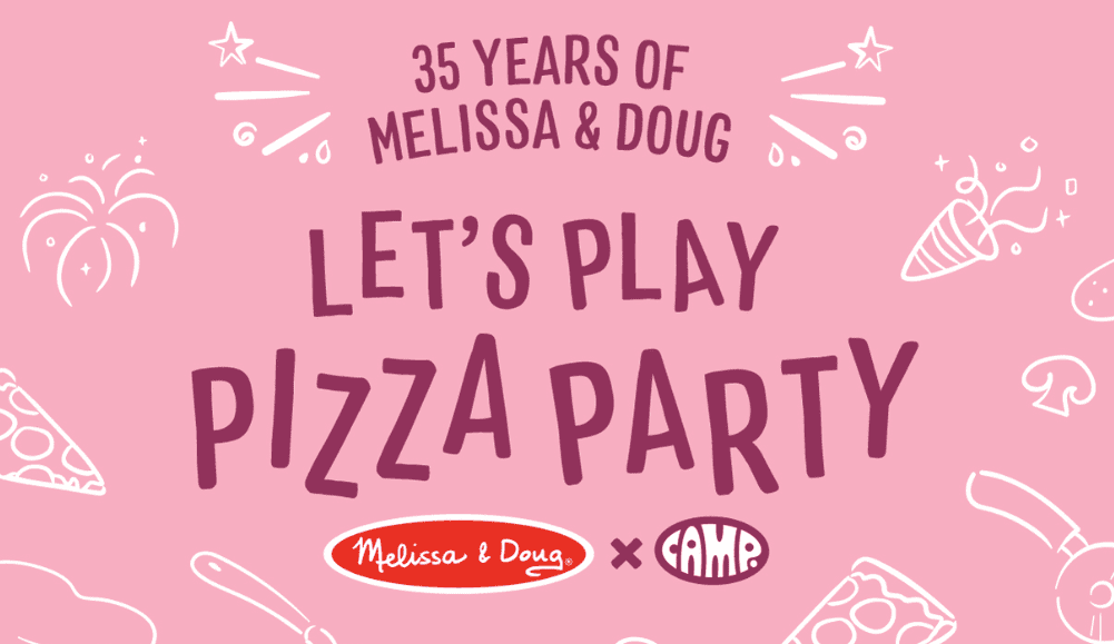 Melissa & Doug is planning a pop-up at CAMP stores.