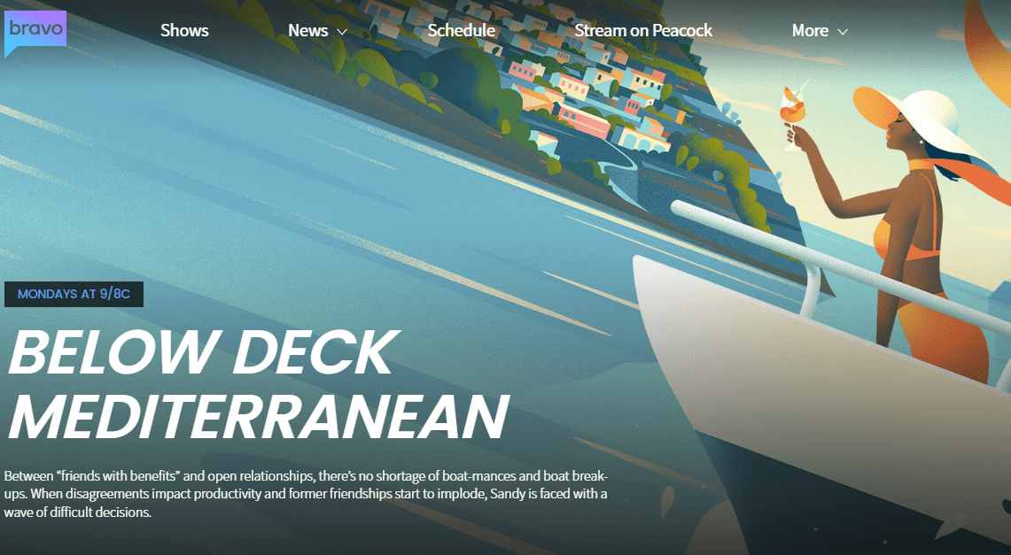 Bravo's Below Deck Mediterranean will serve as backdrop for a new shoppable TV partnership between NBCU and Walmart.